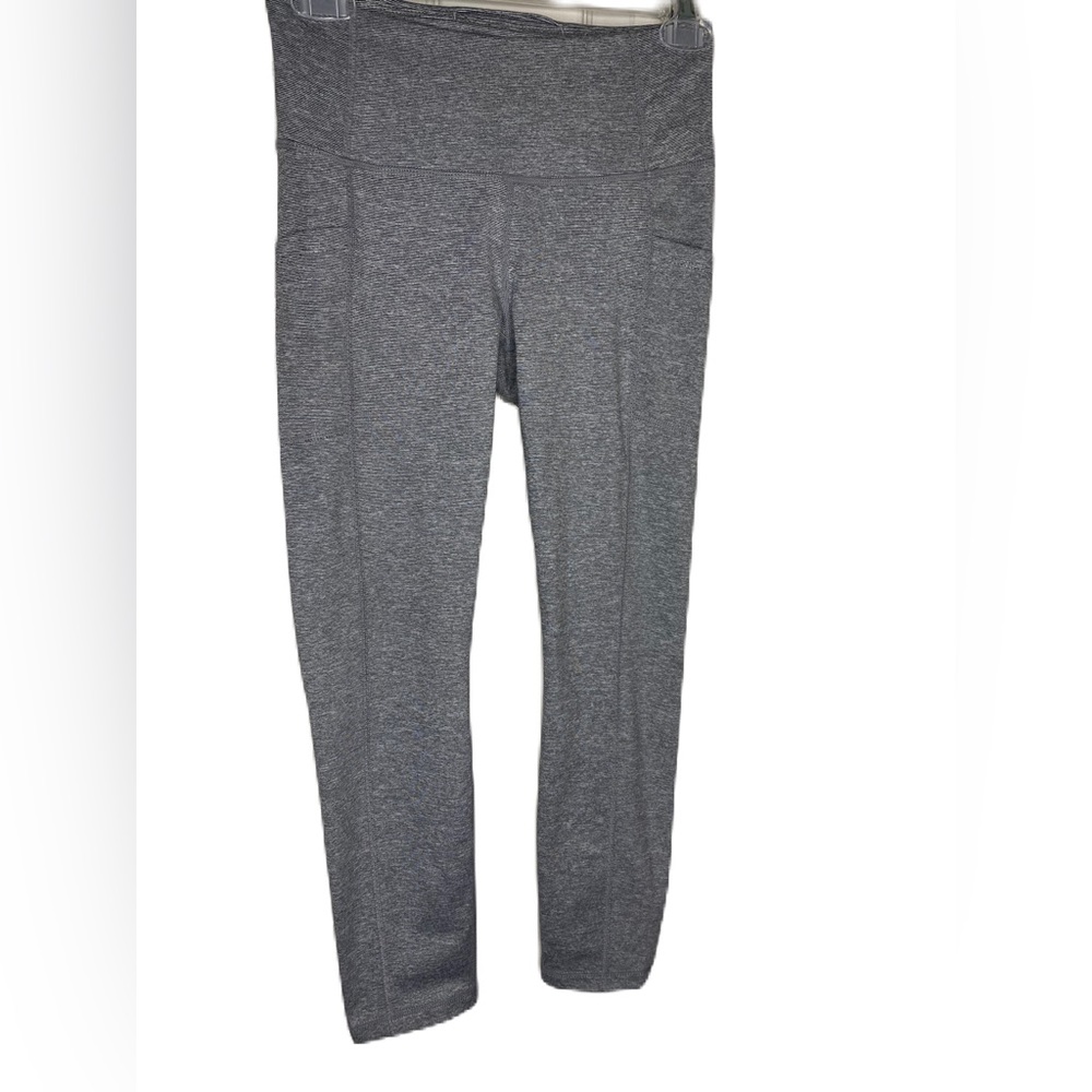 ZIYA active leggings grey haze knit pockets NWT - Picture 3 of 12